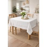 Fehér ezüst luxus terítő 180cm