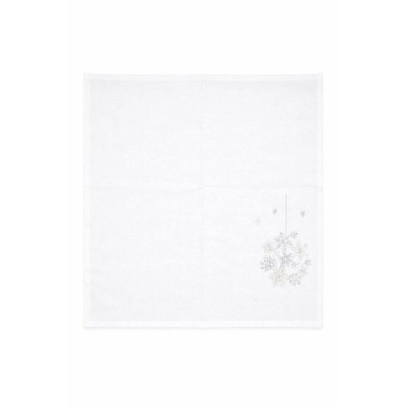 Fehér karácsonyi szalvéta 4db 40cm