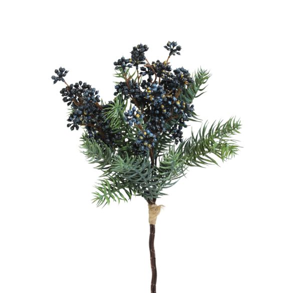 Fenyőág bogyókkal