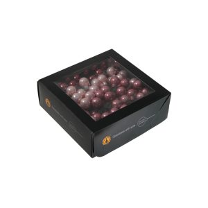 Rózsaszín üveg karácsonyi gömbök 2cm 144db