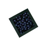 Kék üveg karácsonyi gömbök 2cm 144db