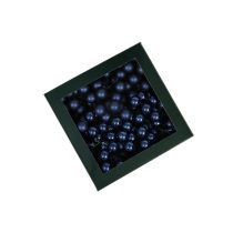 Kék üveg karácsonyi gömbök 2cm 144db