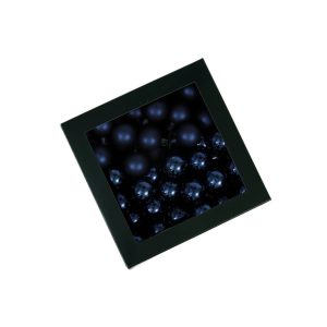 Kék üveg karácsonyi gömbök 3cm 72db