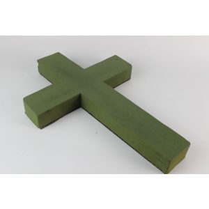 Zöld kereszt alakú tűzőhab (florex) 62cm