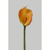 Narancssárga mű kála szárral 71cm