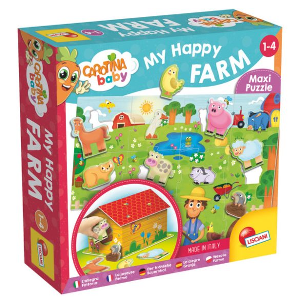 Carotina baby maxi puzzle - farm