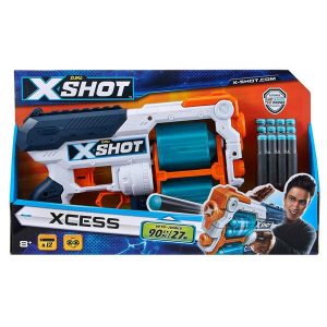 X-Shot Xcess TK-12 forgótáras szivacslövő játékpisztoly