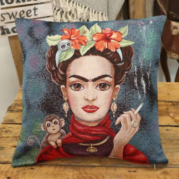 FRIDA KAHLO, KISMAJMOS, EZÜST LUREX DÍSZPÁRNA HUZAT