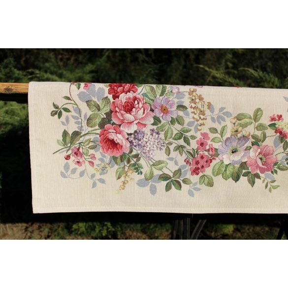 Rózsakert asztalterítő,137 cm x 240 cm