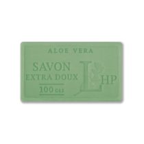   LAV.LHP25100ALO Marseille szappan,növényi olajjal,100g,parabén-tartósítószer-szulfát mentes,hidratáló,celofánban, Aloa Vera