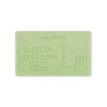   LAV.LHP25100AMA Marseille szappan, növényi olajjal,100g,parabén-tartósítószer-szulfát mentes,hidratáló, celofánban, Amande (mandula)