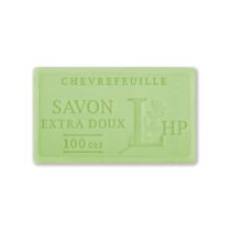  LAV.LHP25100CHE Marseille szappan, növényi olajjal,100g,parabén-tartósítószer-szulfát mentes,hidratáló,celofánban,Chevrefeuille(lonc)