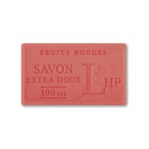   LAV.LHP25100FRU Marseille szappan,növényi olajjal,100g,parabén-tartósítószer-szulfát mentes,hidratáló,celofánban, Fruits Rouges(erdei gyüm.)