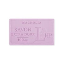   LAV.LHP25100MAG Marseille szappan, növényi olajjal,100g, parabén-tartósítószer-szulfát mentes,hidratáló, celofánban, Magnolia
