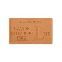   LAV.LHP25100MAN Marseille szappan, növényi olajjal,100g, parabén-tartósítószer-szulfát mentes,hidratáló,celofánban Mandarine(mandarin)