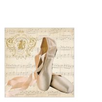PPD.B1252467 Concerto Ballet papírszalvéta 25x25cm,20db-os