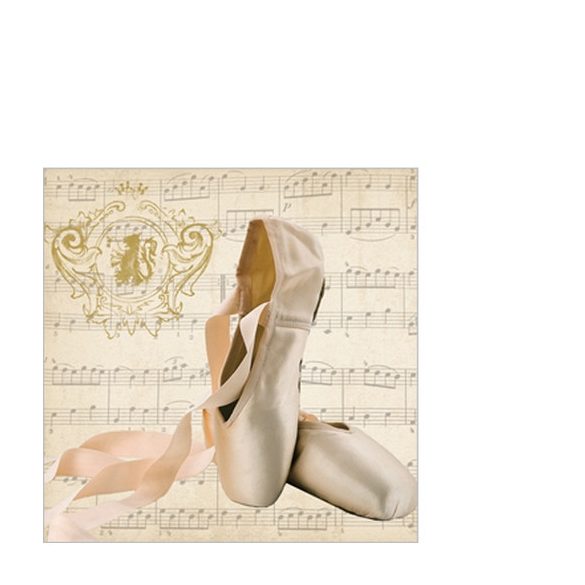 PPD.B1252467 Concerto Ballet papírszalvéta 25x25cm,20db-os