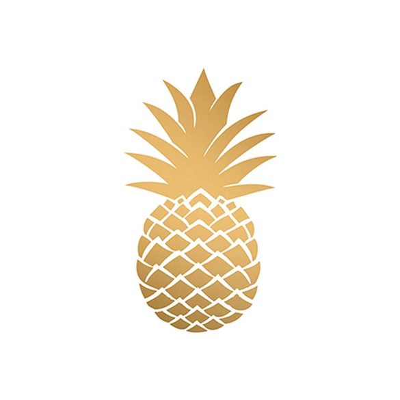 PPD.B1252657 Golden Pineapple papírszalvéta 25x25cm,20db-os