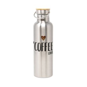 PPD.603882 Rozsdamentes acél útipalack, duplafalú, 0,75l, Coffee Lover
