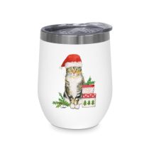   PPD.604563 Rozsdamentes acél hőtartó pohár 0,35l, Christmas Kitty