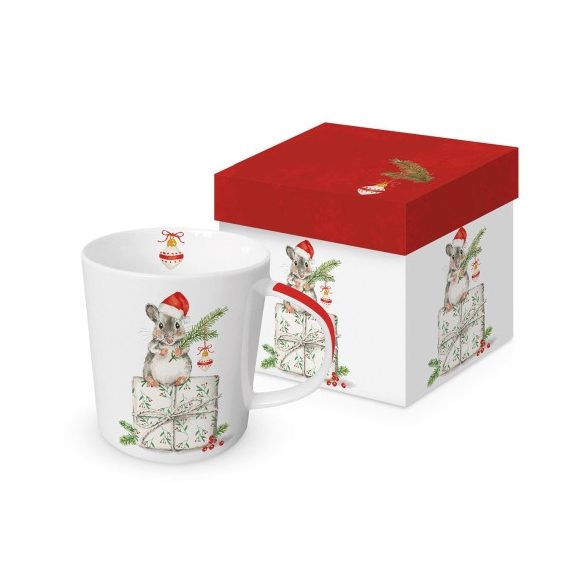 PPD.360301346 Porcelánbögre 0,35l, dobozban, Christmas Fridolin