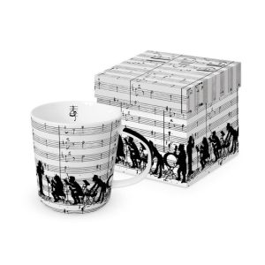 PPD.160301367 Porcelánbögre 0,35l dobozban, Orchestra