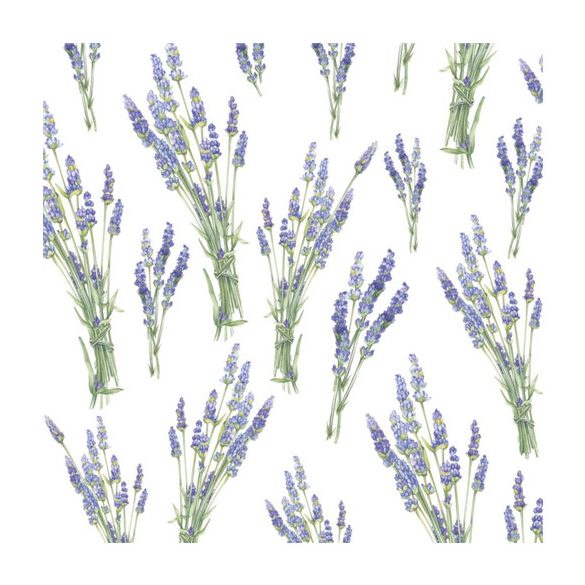 PPD.C133002610 Mazzetti di lavanda papírszalvéta 33x33cm, 20db-os