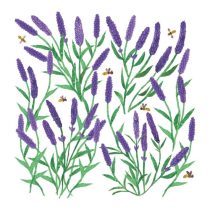   PPD.C133002560 Tracey's Lavendula papírszalvéta 33x33cm, 20db-os
