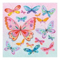   PPD.C1331530 Butterflies Allover papírszalvéta 33x33cm,20db-os