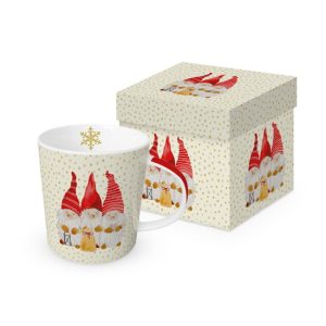 PPD.360302838 Porcelánbögre 0,4l dobozban, Stars & Snowflakes