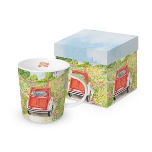 PPD.160302973 Porcelánbögre 0,4l dobozban, Bon Voyage!