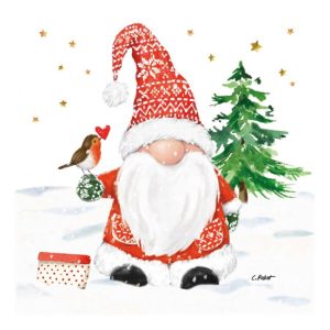 PPD.C333002773 Christmas Buddy papírszalvéta 33x33cm, 20db-os