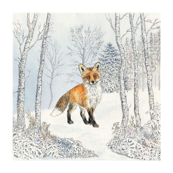 PPD.C333002777 Renard Hiver papírszalvéta 33x33cm, 20db-os