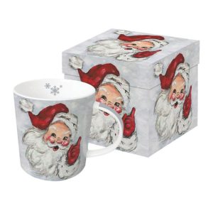 PPD.360302879 Porcelánbögre 0,4l dobozban, Jolly St. Nick