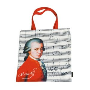 FRI.12725 Textil bevásárlótáska 38x40cm, polyester, Mozart