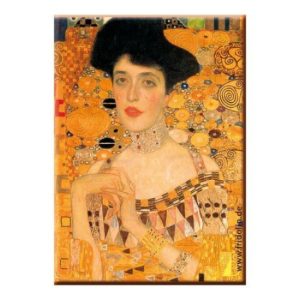 FRI.18313 Hűtőmágnes 8x5,4x0,3cm,Klimt:Adele