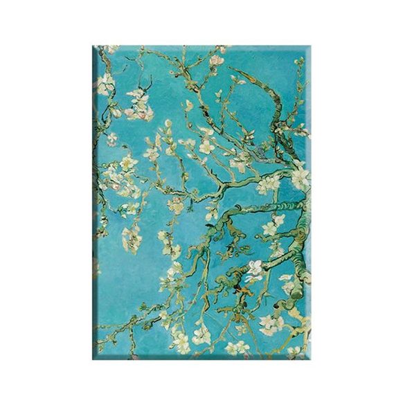FRI.18341 Hűtőmágnes 8x5,4x0,3cm, Van Gogh:Mandulavirágzás