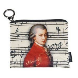 FRI.19279 Mini pénztárca, polyester, 12x1,5x10cm,Mozart