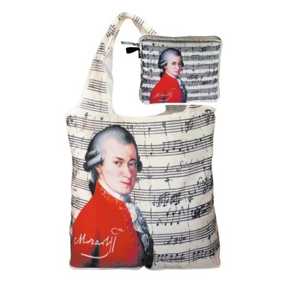 FRI.40544 Táska a táskában,polyester,Mozart,42x48cm,összehajtva:16x13cm