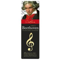 FRI.67432 Könyvjelző 5x16cm,Beethoven