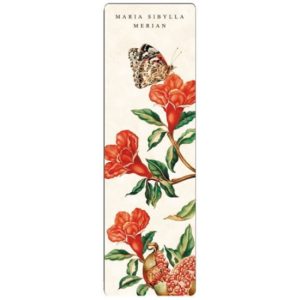 FRI.67491 Könyvjelző 5x16cm,Maria Sibylla Merian:Pomegranete
