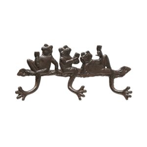 B.G.2053282 Öntöttvas fogas békás, 4x27x14cm, Froggy