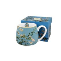   D.G.28638 Porcelánbögre 400ml, dobozban, Van Gogh: Mandulavirágzás