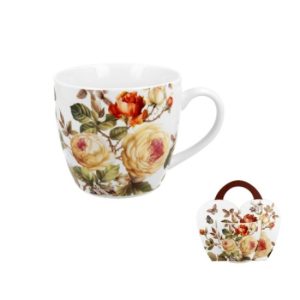 D.G.29888 Porcelánbögre 460ml,  díszcsomagolásban, Zahra