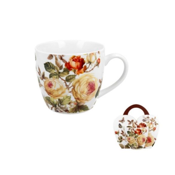 D.G.29888 Porcelánbögre 460ml,  díszcsomagolásban, Zahra