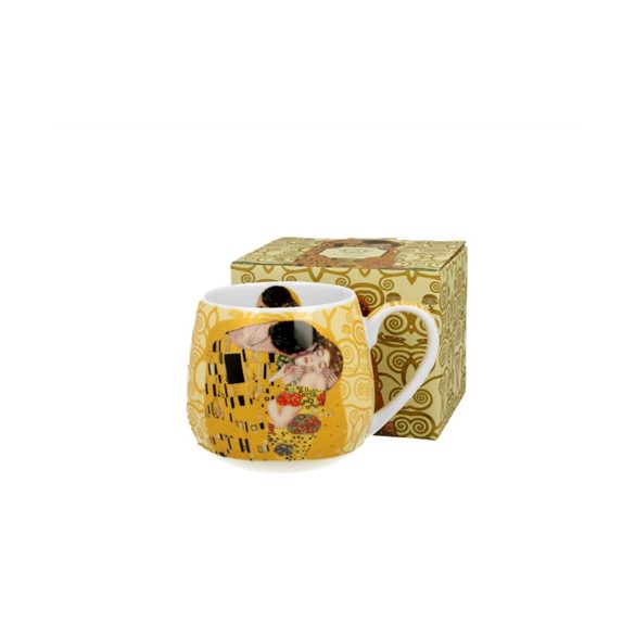 D.G.33458 Porcelánbögre 430ml, dobozban, Klimt:The Kiss