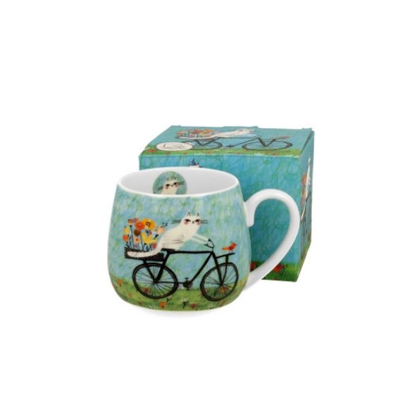 D.G.34509 Porcelánbögre 430ml,dobozban, Bicycle