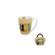 D.G.36770 Porcelánbögre 350ml, díszcsomagolásban,Party