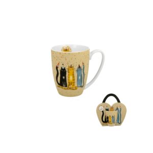 D.G.36770 Porcelánbögre 350ml, díszcsomagolásban,Party