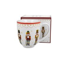   D.G.51254 Porcelánbögre 1000ml, dobozban, Christmas Nutcracker